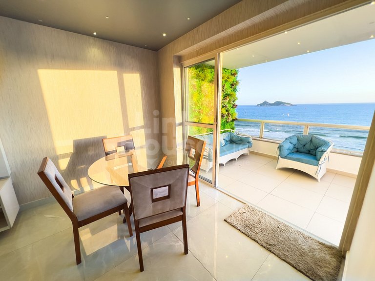 Maravilhosa Vista Mar e Muito Conforto no Apart Hotel Barra