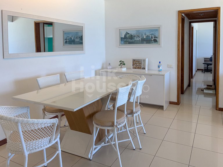 Apart Hotel Barra Leme com Vista Maravilhosa e 2 Qts B1-003