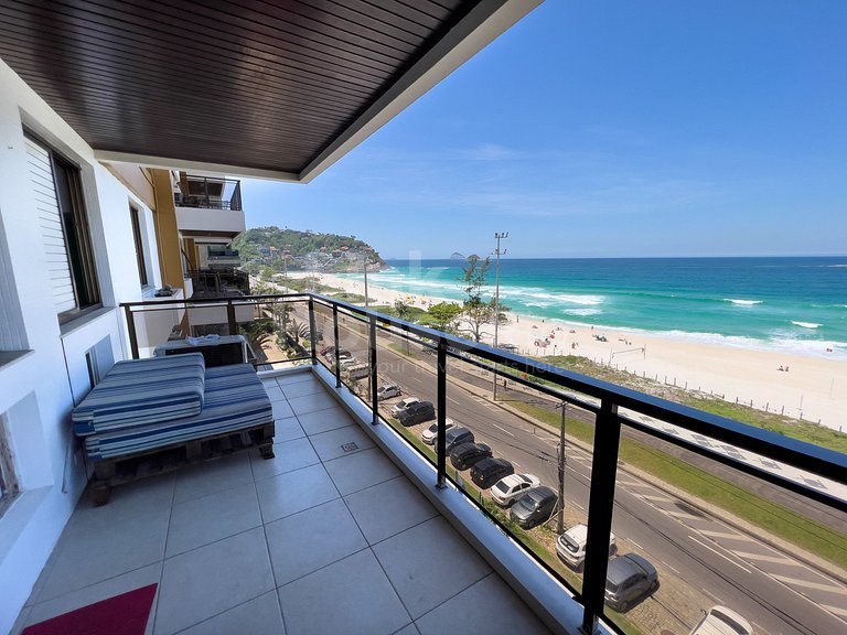 Apart Hotel Barra Leme com Vista Maravilhosa e 2 Qts B1-003