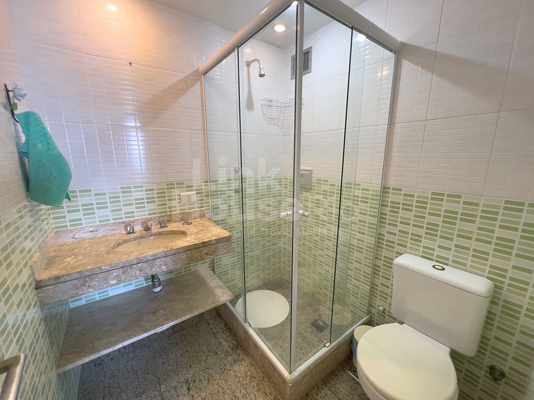 Apart Hotel Barra Leme com Vista Maravilhosa e 2 Qts B1-003