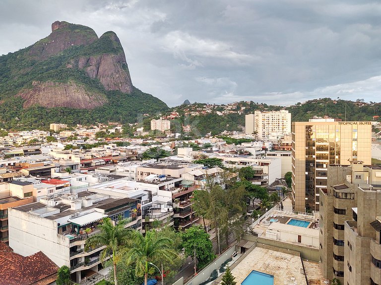 Apart Hotel Barra Leme com Vista Mar e Montanha B1-001