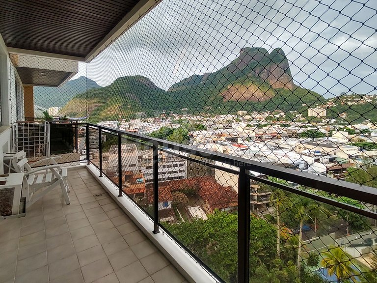 Apart Hotel Barra Leme com Vista Mar e Montanha B1-001
