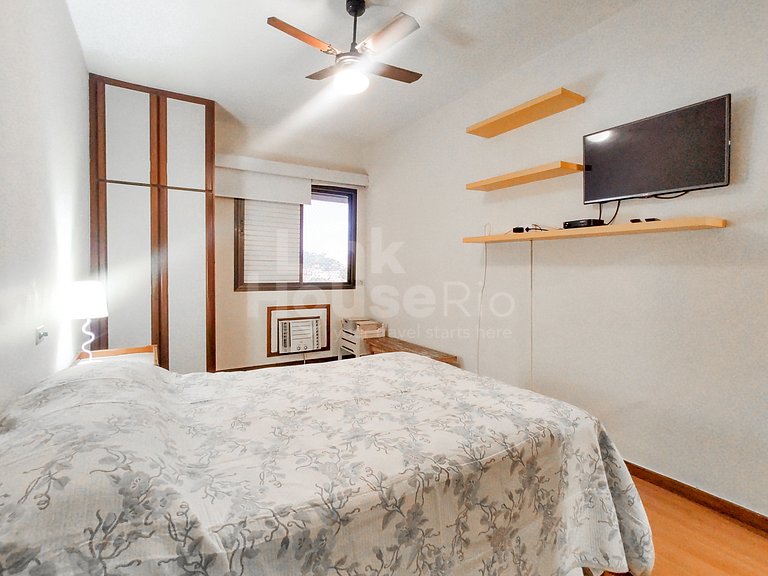 Apart Hotel Barra Leme com Vista Mar e Montanha B1-001
