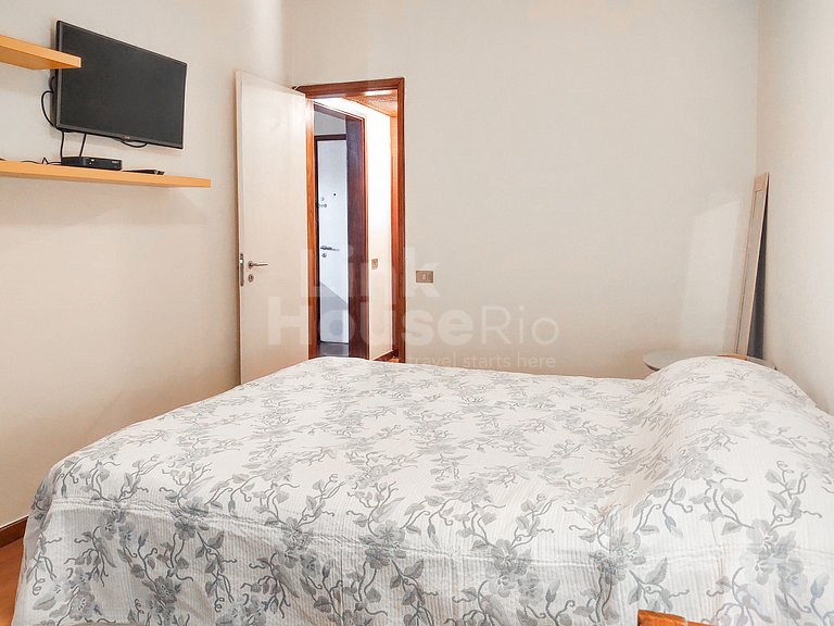 Apart Hotel Barra Leme com Vista Mar e Montanha B1-001