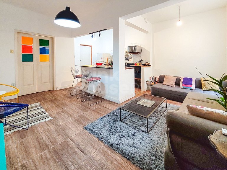 Lindo e Espaçoso Apartamento Entre Copa e Ipanema!