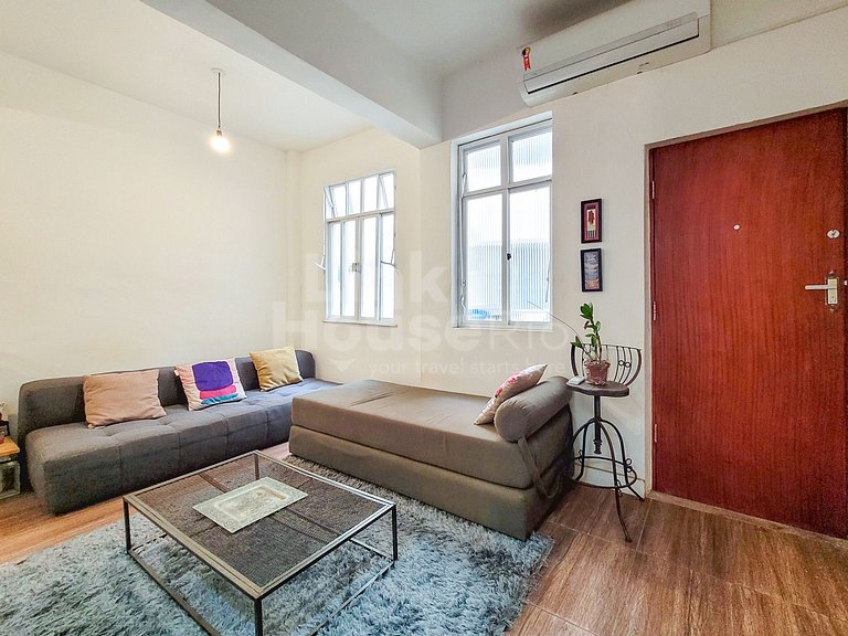 Lindo e Espaçoso Apartamento Entre Copa e Ipanema!