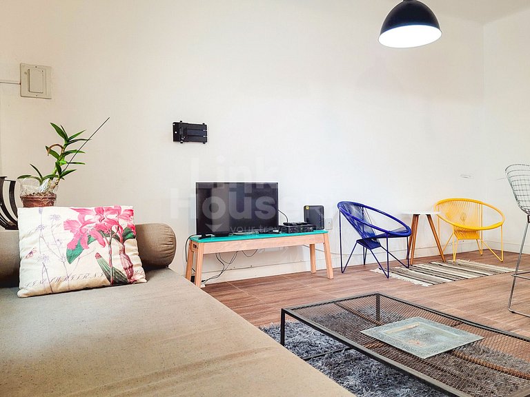 Lindo e Espaçoso Apartamento Entre Copa e Ipanema!