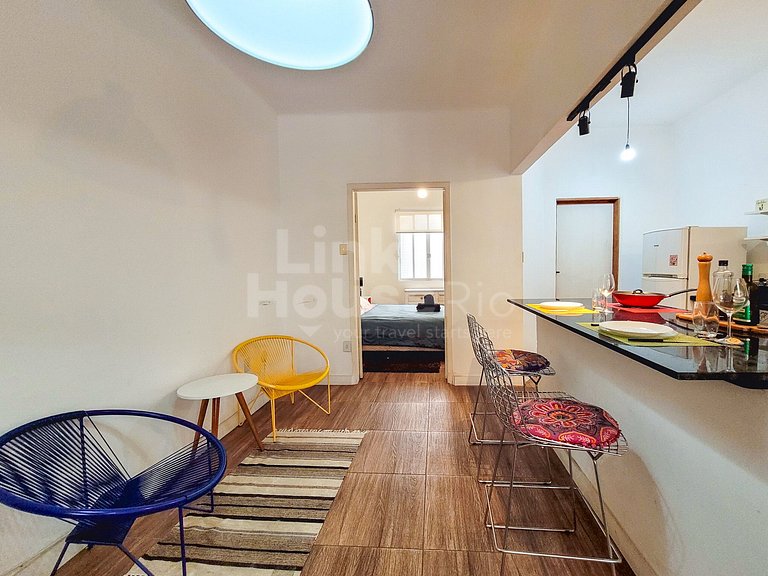 Lindo e Espaçoso Apartamento Entre Copa e Ipanema!