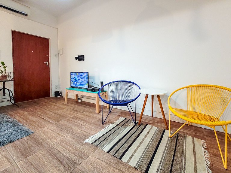 Lindo e Espaçoso Apartamento Entre Copa e Ipanema!