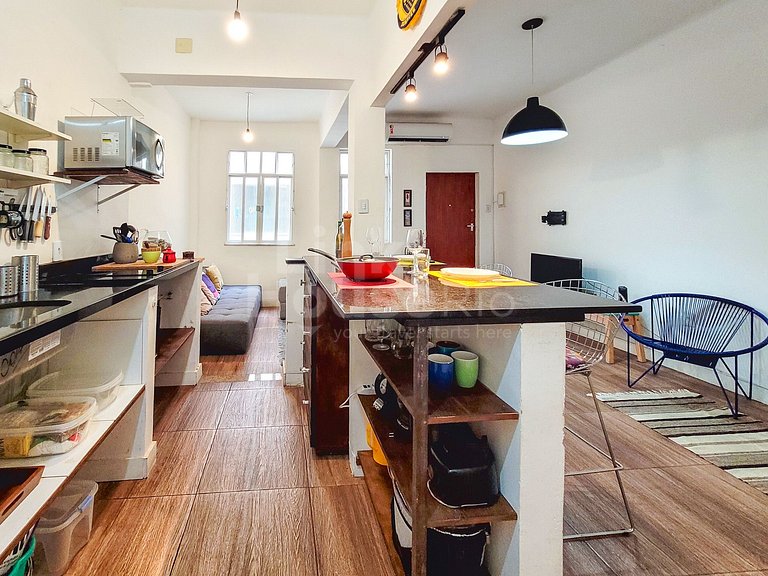 Lindo e Espaçoso Apartamento Entre Copa e Ipanema!