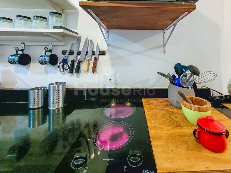 Lindo e Espaçoso Apartamento Entre Copa e Ipanema!