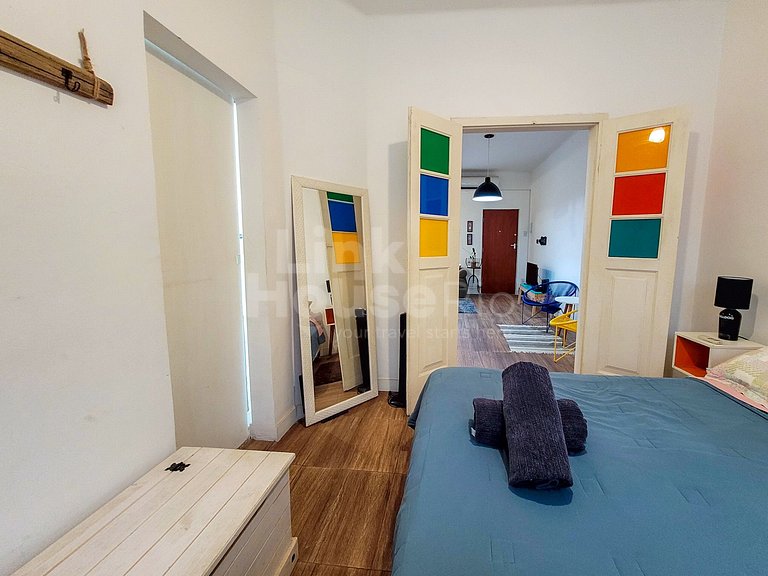 Lindo e Espaçoso Apartamento Entre Copa e Ipanema!