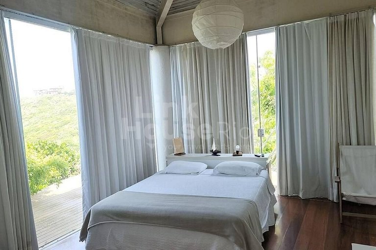 Casa com vista panoramica da Praia da Ferradura